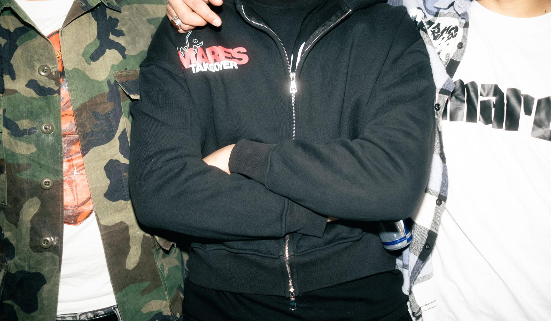 MARES Takeover zip hoodie